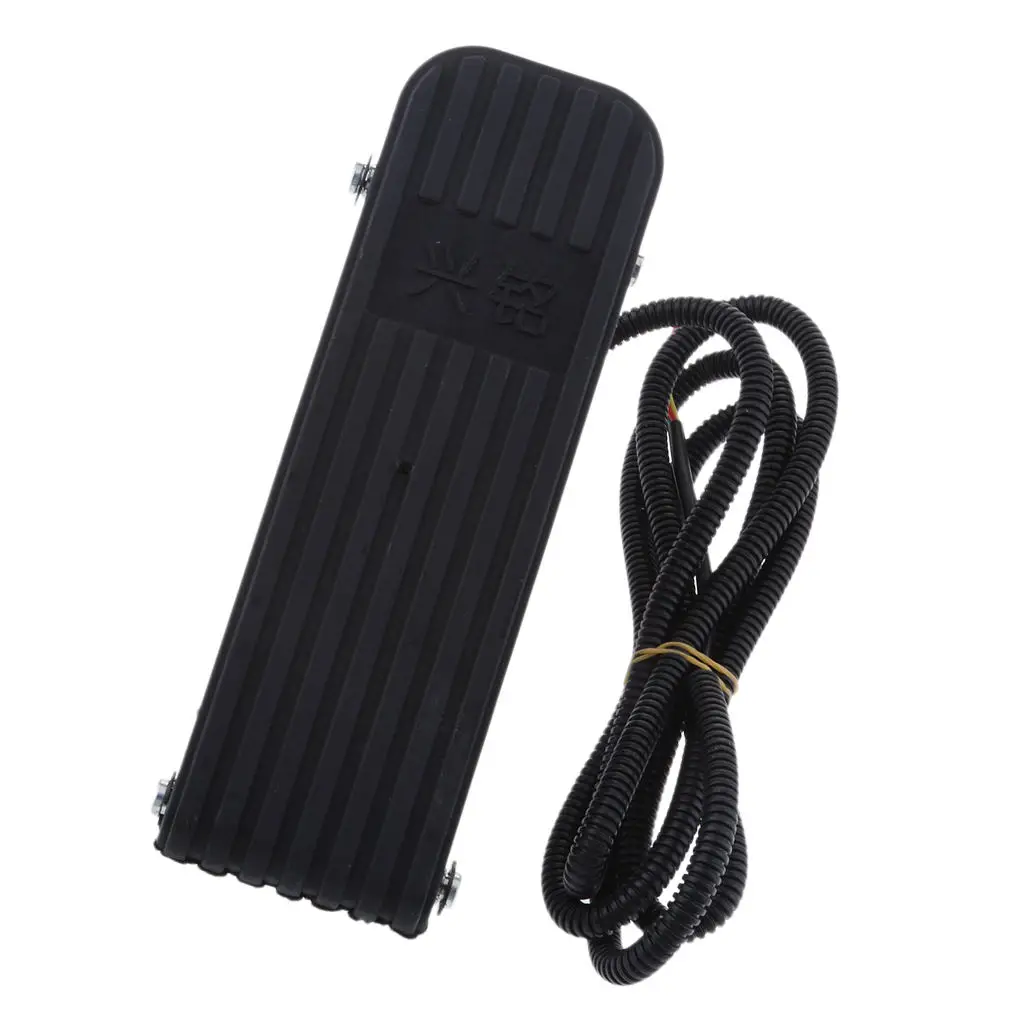 Throttle Foot Pedal Speed Control Accelerator Pedal For Electric Car/E-Bike Waterproof and Durable Universal