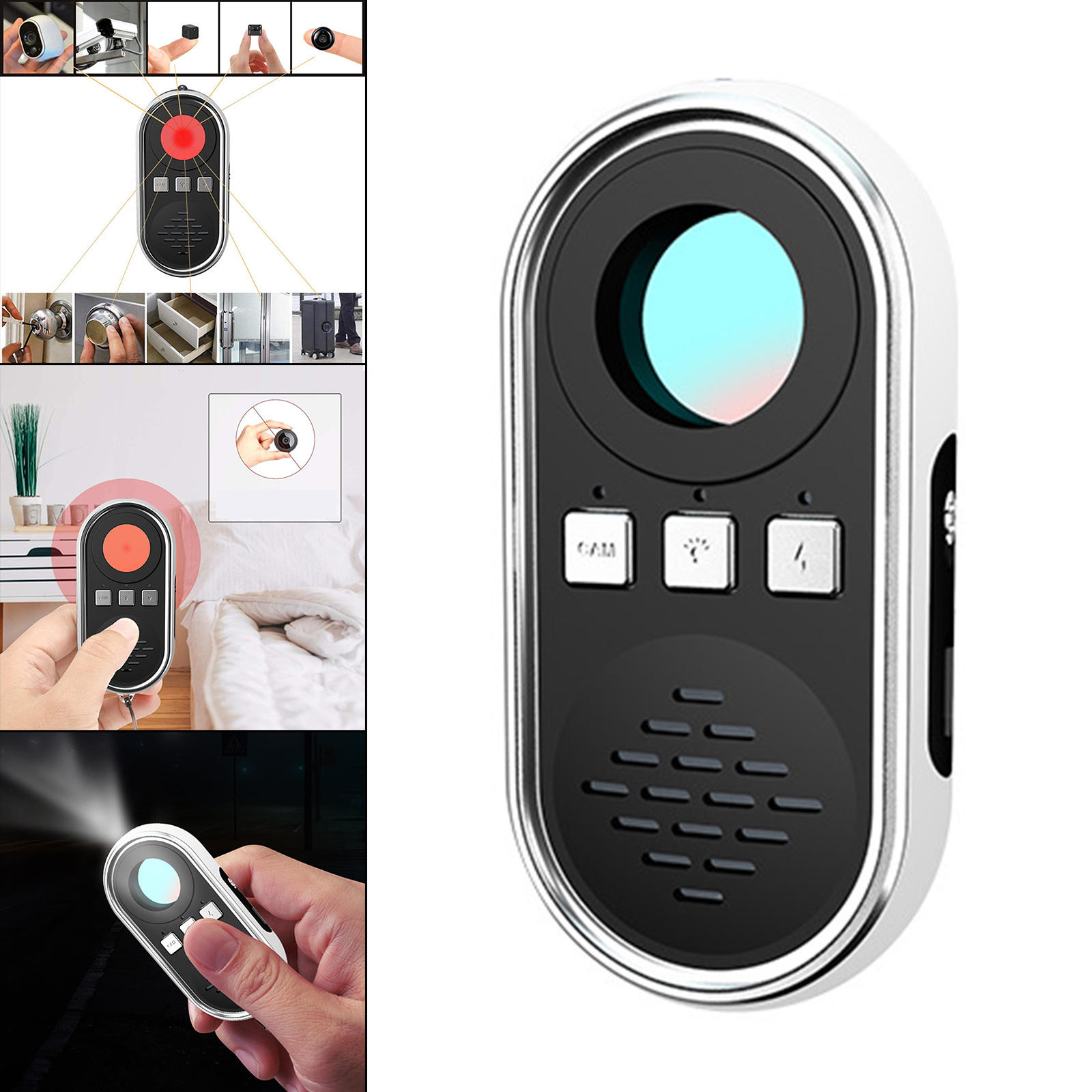 Camera Detector Dressing Room Bathroom Invisible Camera Finder Scanner