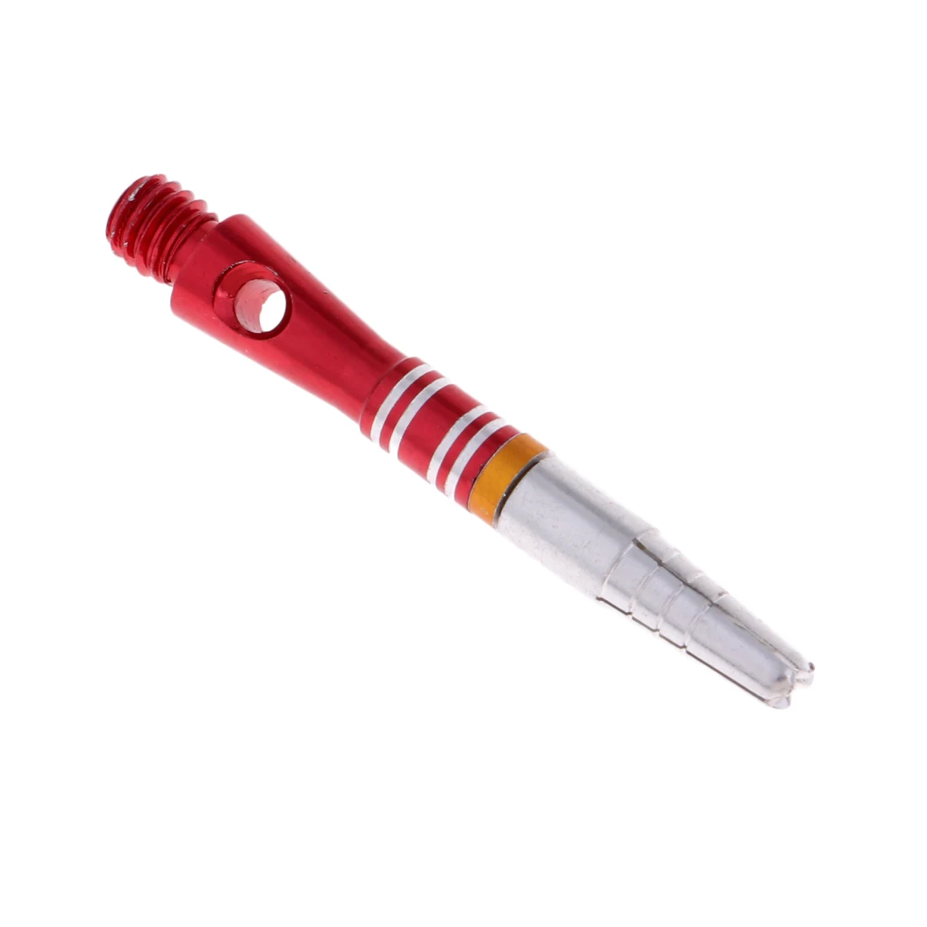 360 Rotating Medium Dart Shaft Stem Lightweight Aluminum Alloy Darts Accessories Red/Blue/Black
