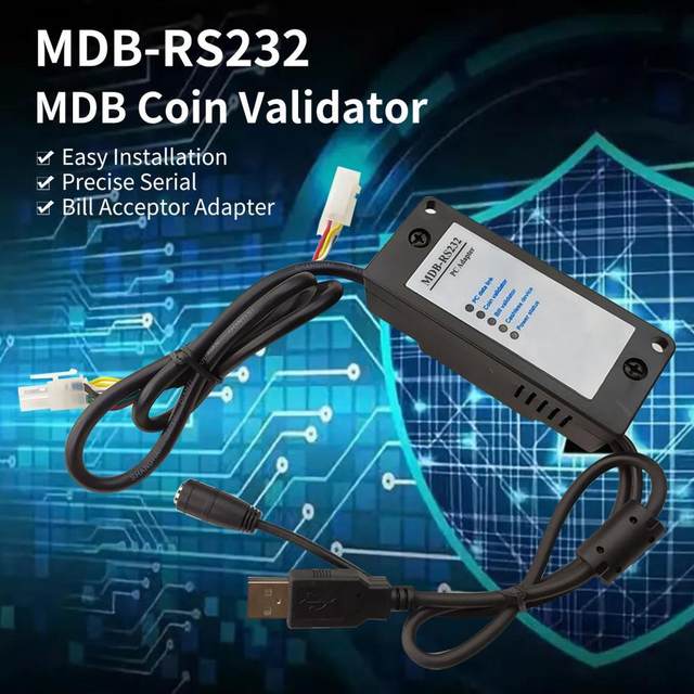 PC To MDB Vending Machine Interface Module Adapter Box PC To MDB ...