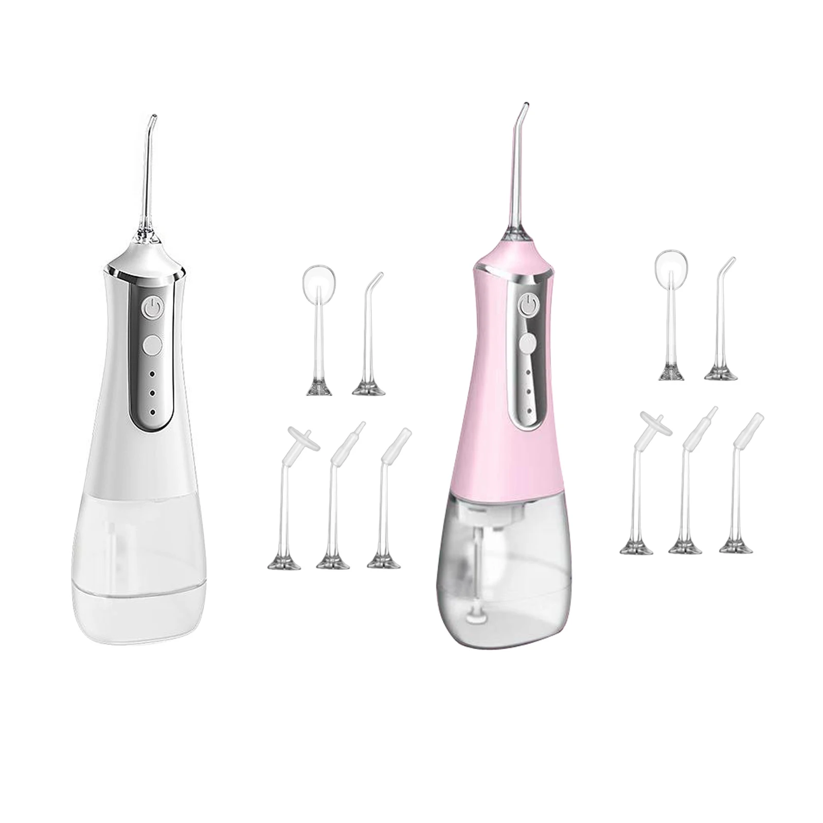 Cordless Portable Water  Flosser 350ML Oral Irrigator Rechargeable