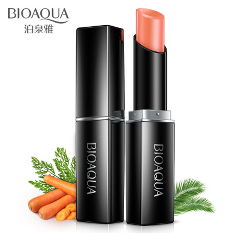 Best of BIOAQUA Carrot Natural Lip Balm Aloe Moisturizing Lip Cream Colorless Refine Repair Lip Wrinkles Lip Care 3.8g Reviews & Tips