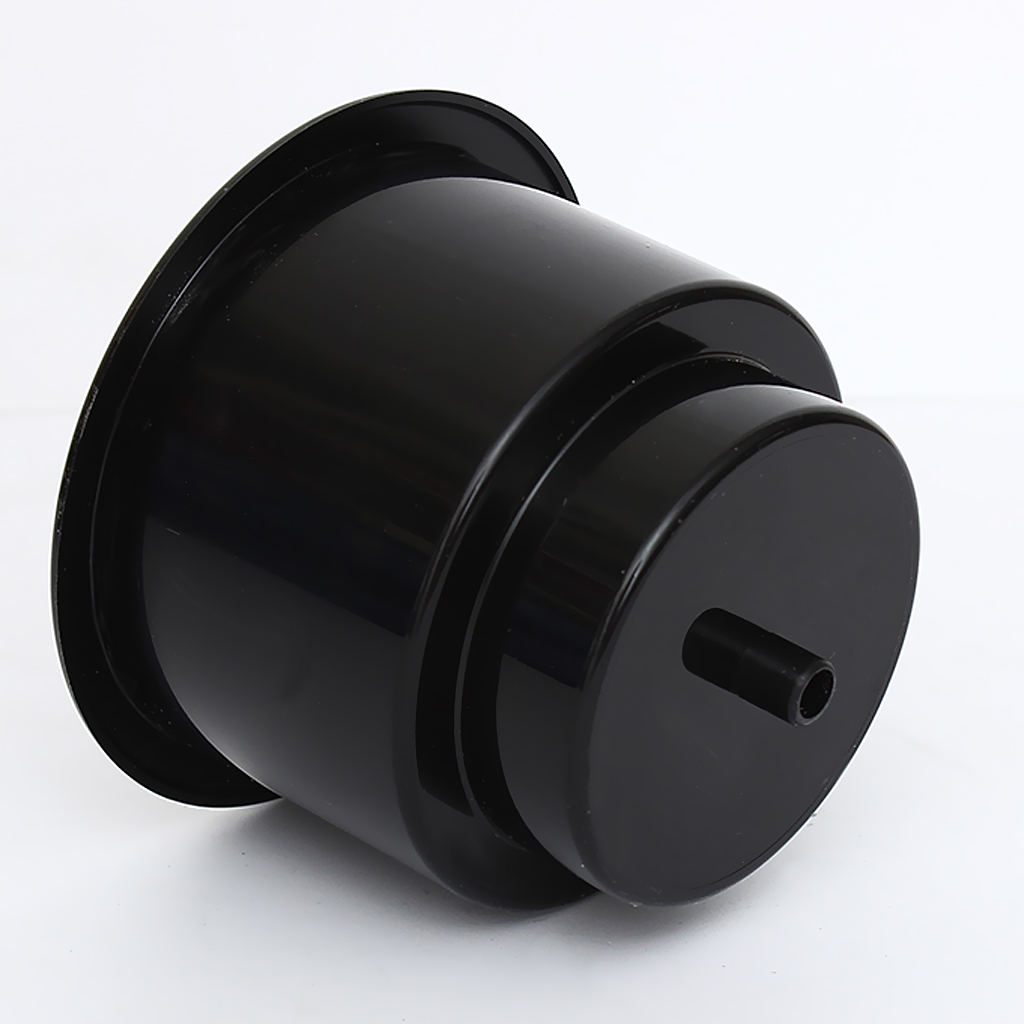 Black Center Hole Recessed Cup Drink  for Marine Boat Car RV