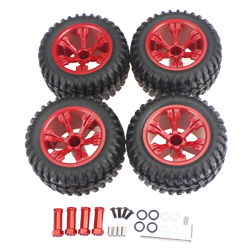 110mm Wheel Rim Tire & Hub Extented Combiner for WLtoys 144001 124019 124019