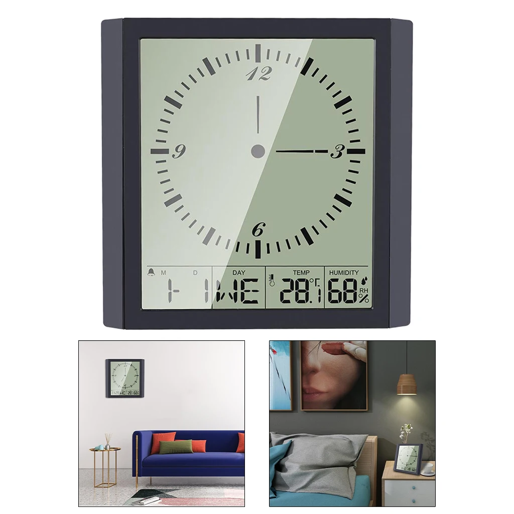 Wireless Indoor Outdoor Digital Thermometer Hygrometer, Temperature, Humidity Monitor, Alarm Clock, Calendar