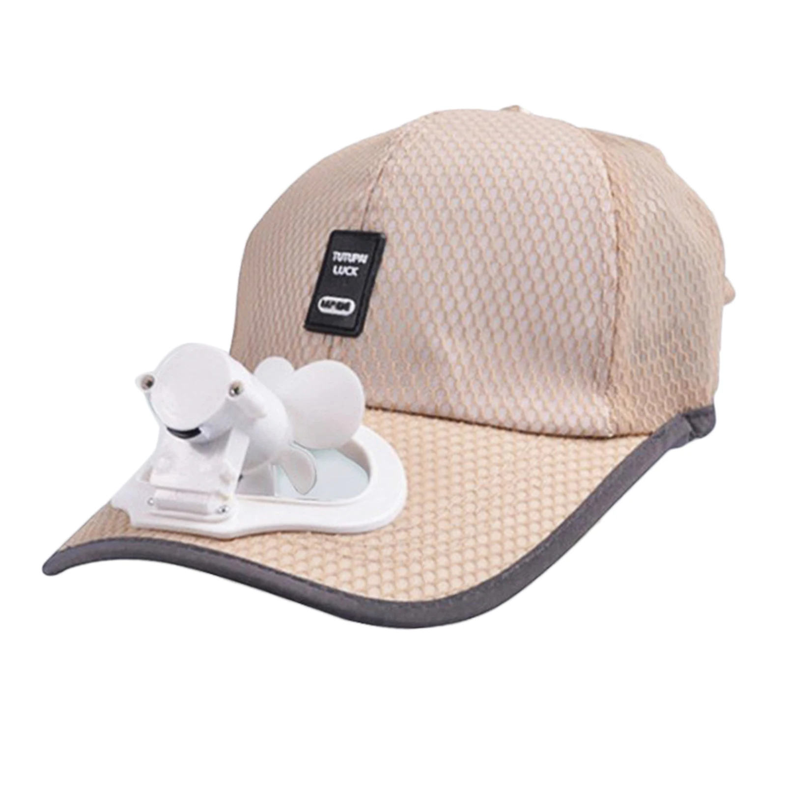 USB Cooling Fan Baseball Cap Breathable Sun Hat Camping Travel Sun Shade Cap Unisex Beach Cooling Fan Sunscreen Soild Hat