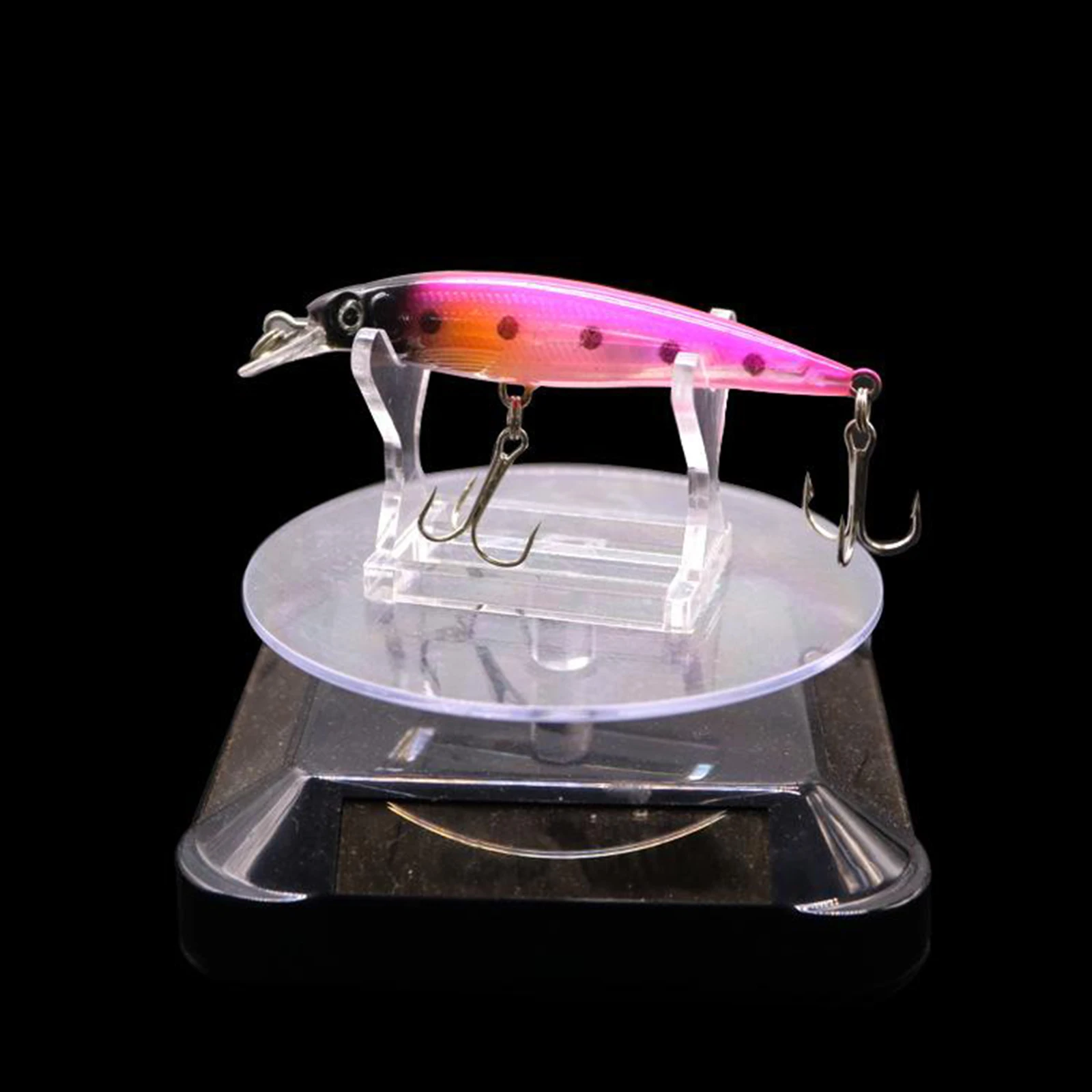 Store Acrylic Coins Bait Fishing Lure Showing Display Stand Easels Holder Shelf Collectable