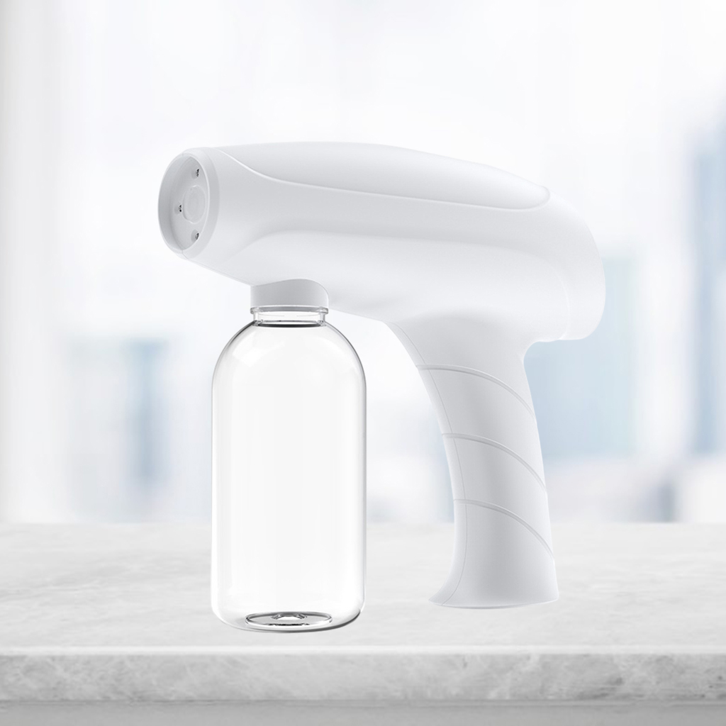 11oz Blue Light Wireless Nano Steam  Fogger Disinfection Water Sprayer Machine Handheld Steam Sprayer