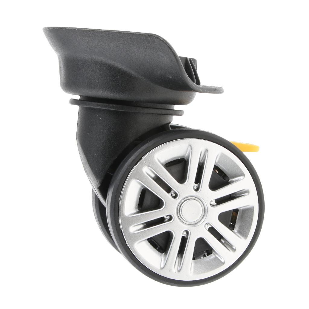 Luggage Brake Wheels Suitcase Replacement Repair Casters( A60,Couple )