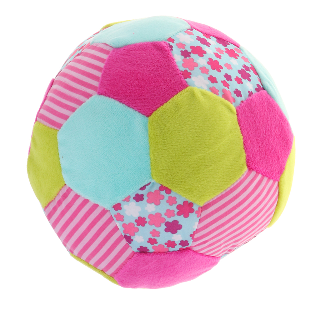 Soft Hand Rattles Bell Kids Baby Funnny Crawling Ring Ball for Infant Gift