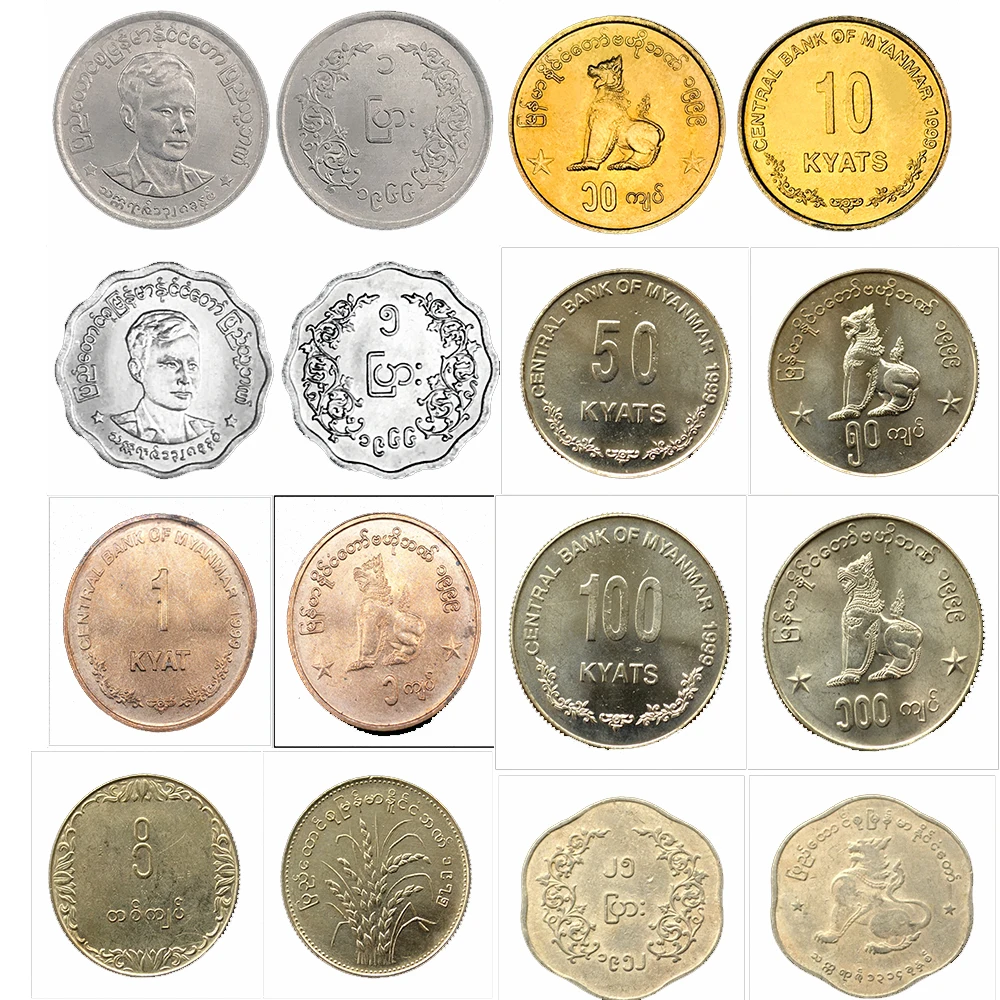 Myanmarセントドルコインスーパーシア100% オリジナルコイン