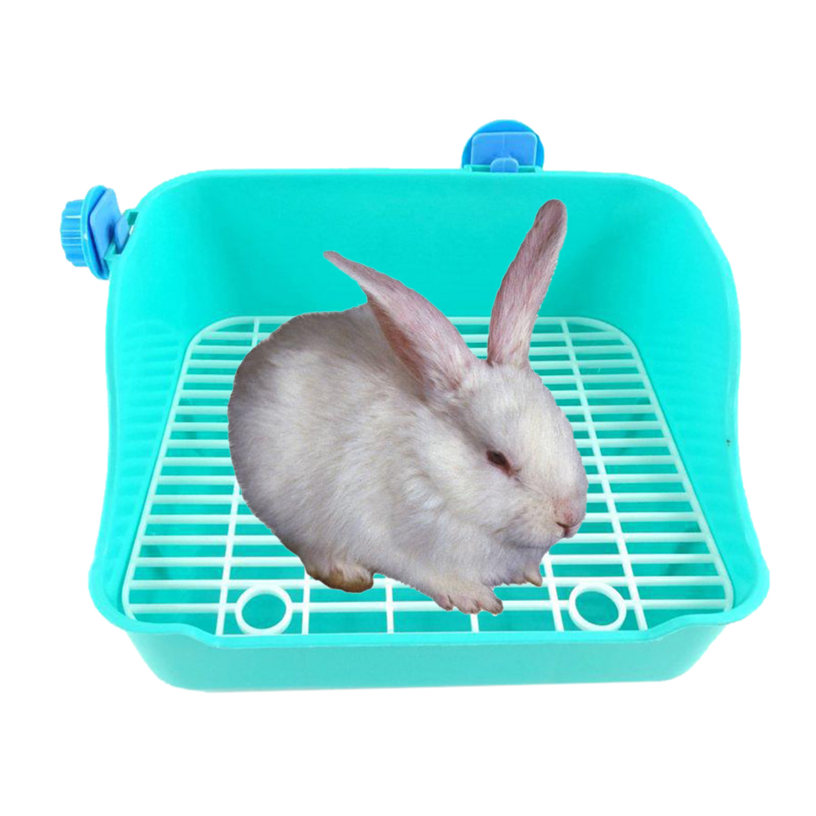 Rabbit Litter Box Corner Toilet Cage Box Potty Pet Pan for Ferret Chinchilla