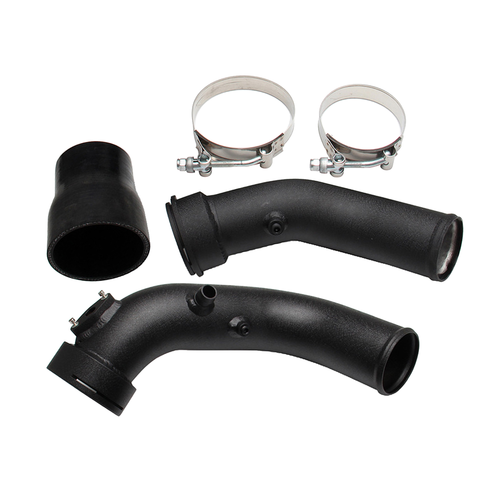 Black Air Intake Charge Pipe Kit Replacement For  F30 335i M235 F32 M135