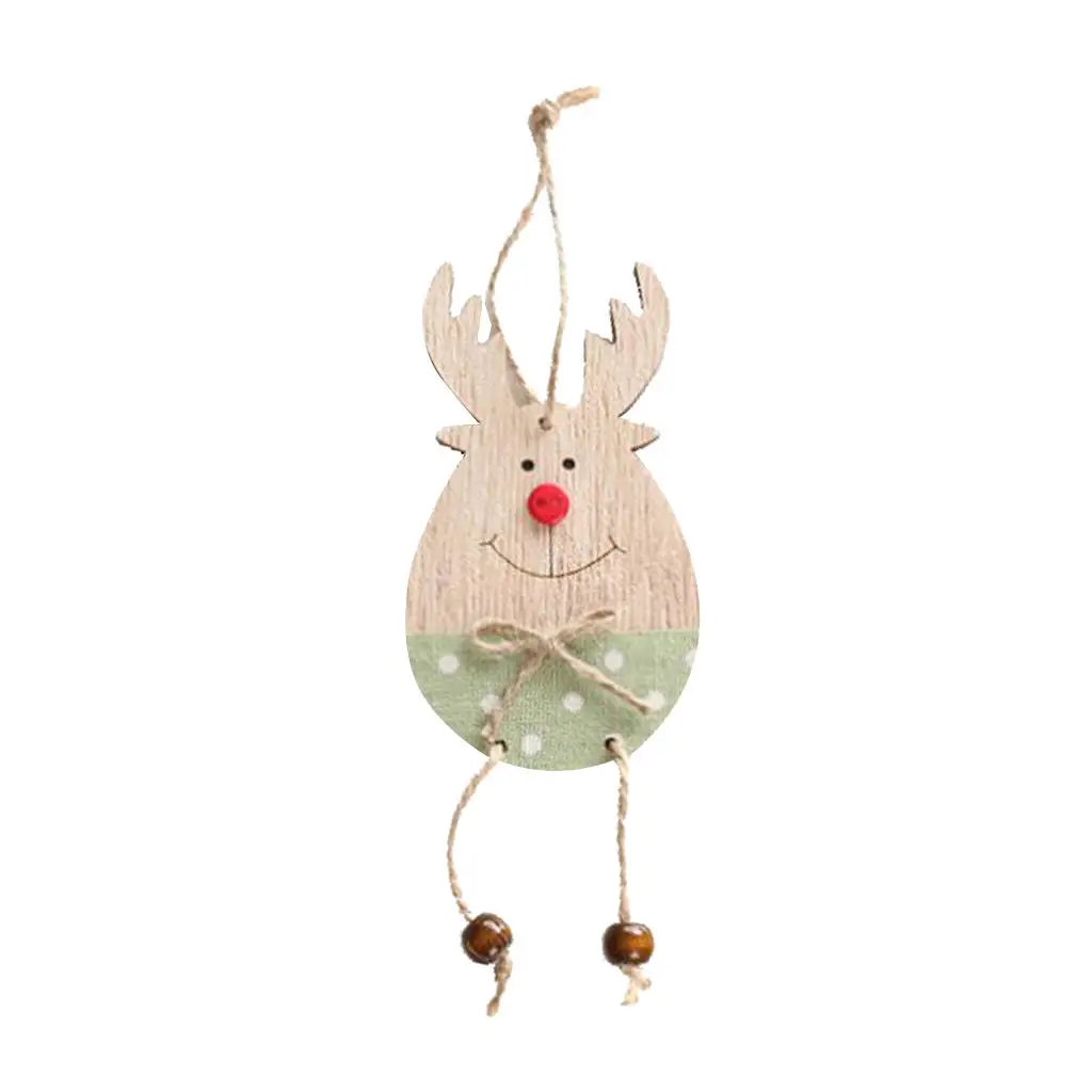  Xmas Hanging Pendant Elk Deer Christmas Tree Decor Lovely Cuttings - Style04, as described