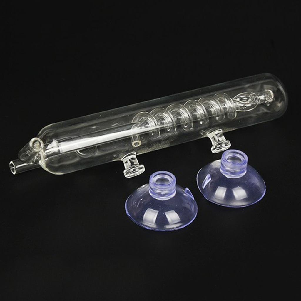 CO2 Drop Glass Checker Aquarium Fish Tank Carbon Dioxide PH Checker Monitor Cylinder Concentration Detector