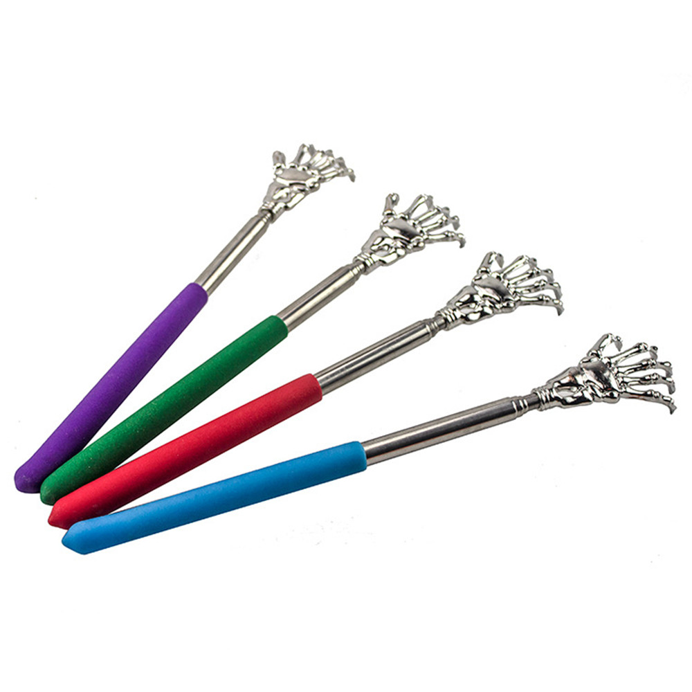 Best of Stainless Steel Back Scratcher Telescopic Scratching Massager Extendable Itch Old Man Happy Health Products Hackle Handicrafts Reviews & Tips - Image 2