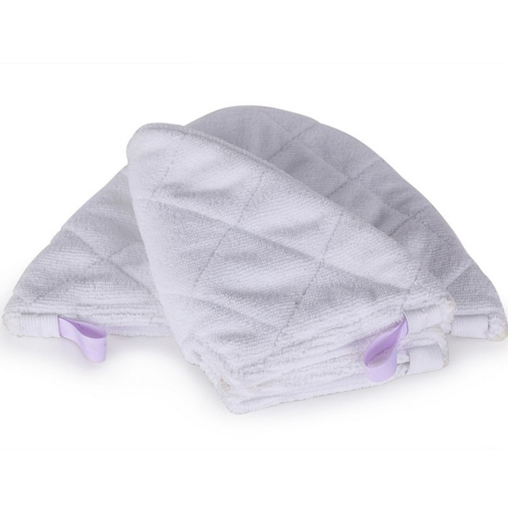 Triangle Pocket Pad Steam Mop Pad for Shark S3501/V19022/S878/S3550/S3601 White