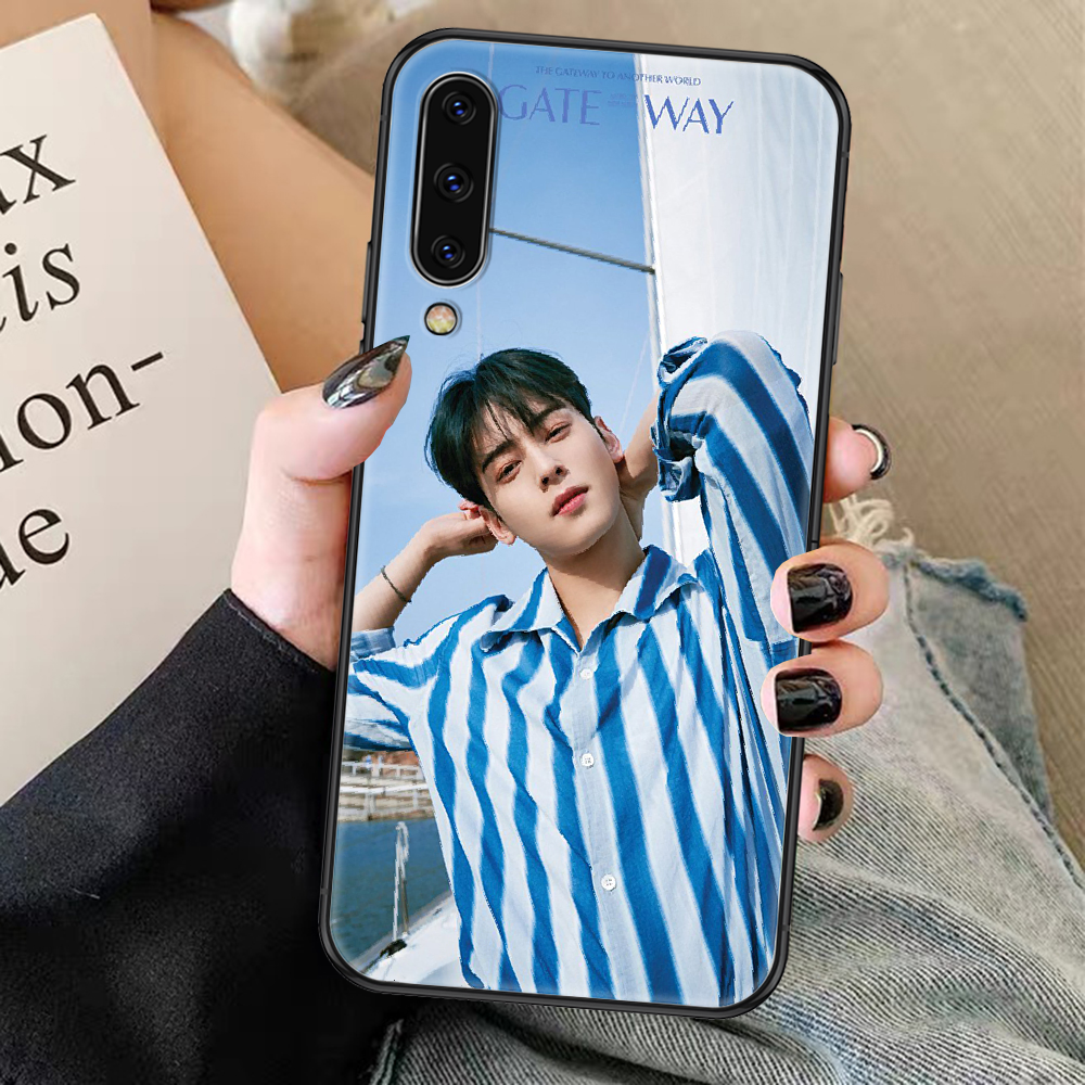 Чехол для телефона Cha EunWoo Eun Woo для Samsung Galaxy A 10 12 20E 21S 30  32 40 50 51 52 70 71 72 5 6 7 2016 2018 черный tpu prime | AliExpress