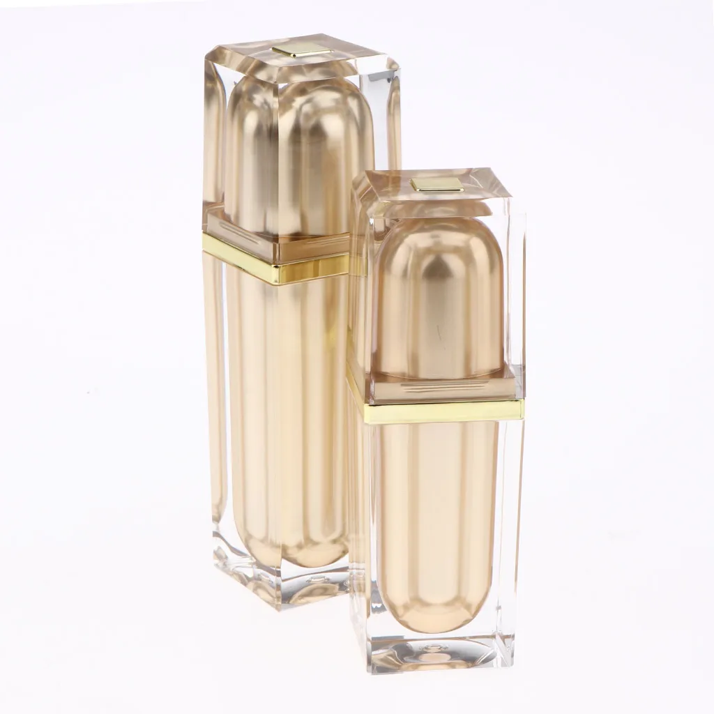 Empty Lotion Cream Pump Plastic Container Cosmetic Bottle Dispenser Travel Containers,Leak Proof (20/40ml)