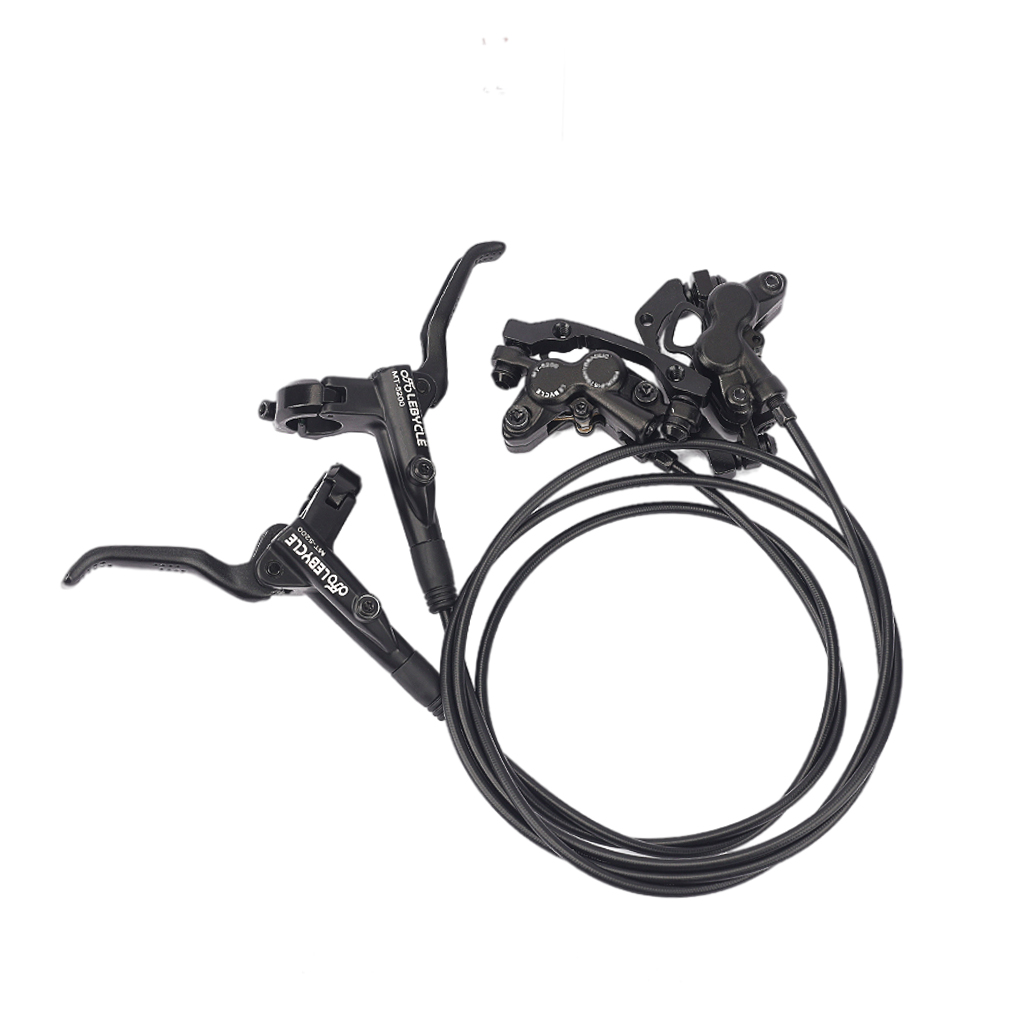 4 Piston Mountain Bike Bicycle Hydraulic Disc Brake Set For MTB Bike Downhill Cycling Accessories