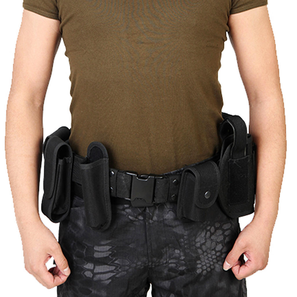 Law Enforcement Utility Belt, Security  Police Gear Heavy Duty