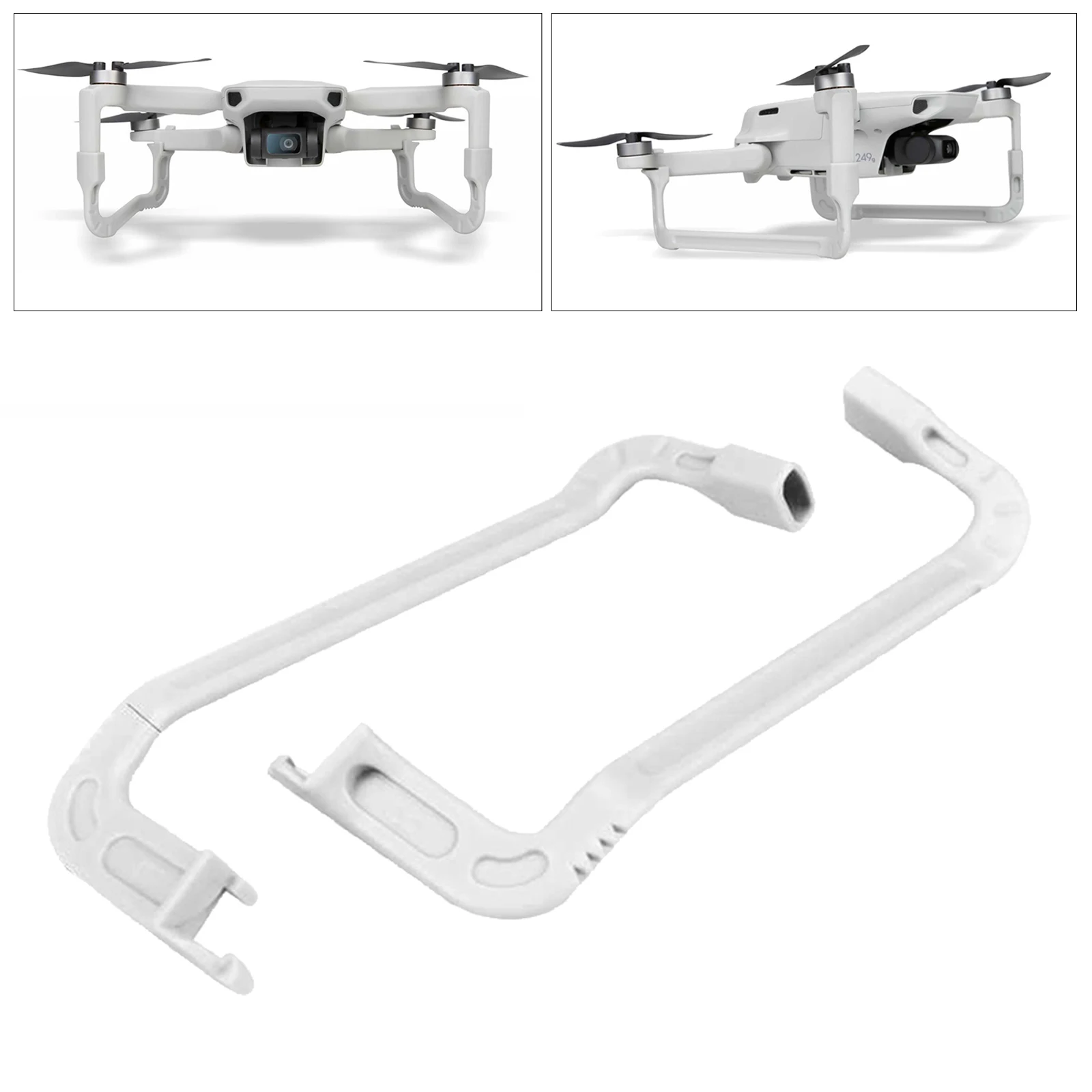 2 Packs Landing Gear Extensions Legs Extended Support Legs for DJI Mavic Mini 2/Mini Drone Accessories