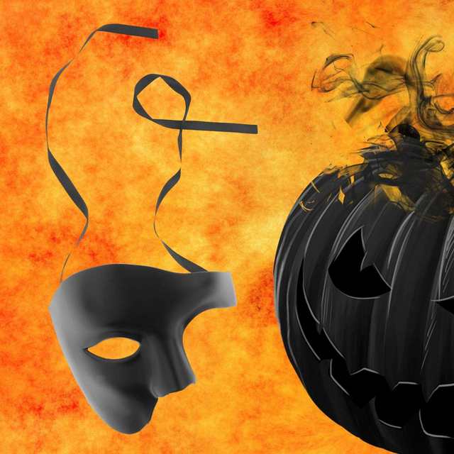 1/2 Half-face Permanently Unisex Masquerade Masks Adult Children Vintage Art Costume Women Stage Club Fantastic  Christmas