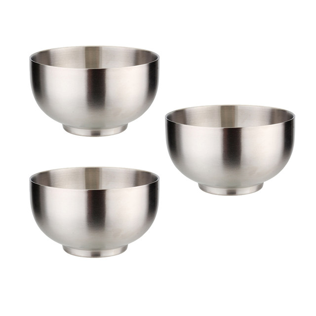 Stainless Steel Bowl Set Double-walled Insulated Metal Snack Bowls, Toddlers  Feeding/ Soup/ Snacks Bowls, Unbreakable Dishwasher - AliExpress