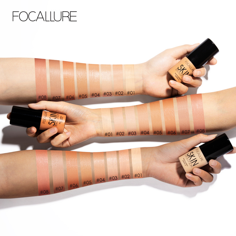 Best of Wholesale FOCALLURE Face Makeup Foundation Makeup Base Liquid Foundation Concealer Whitening Moisturizer Oil-control Cosmetics Reviews & Tips - Image 4