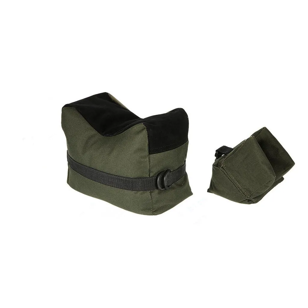 Front & Rear Bag Unfilled Gun Support Hunting Rest Stand Sandbag Supplies