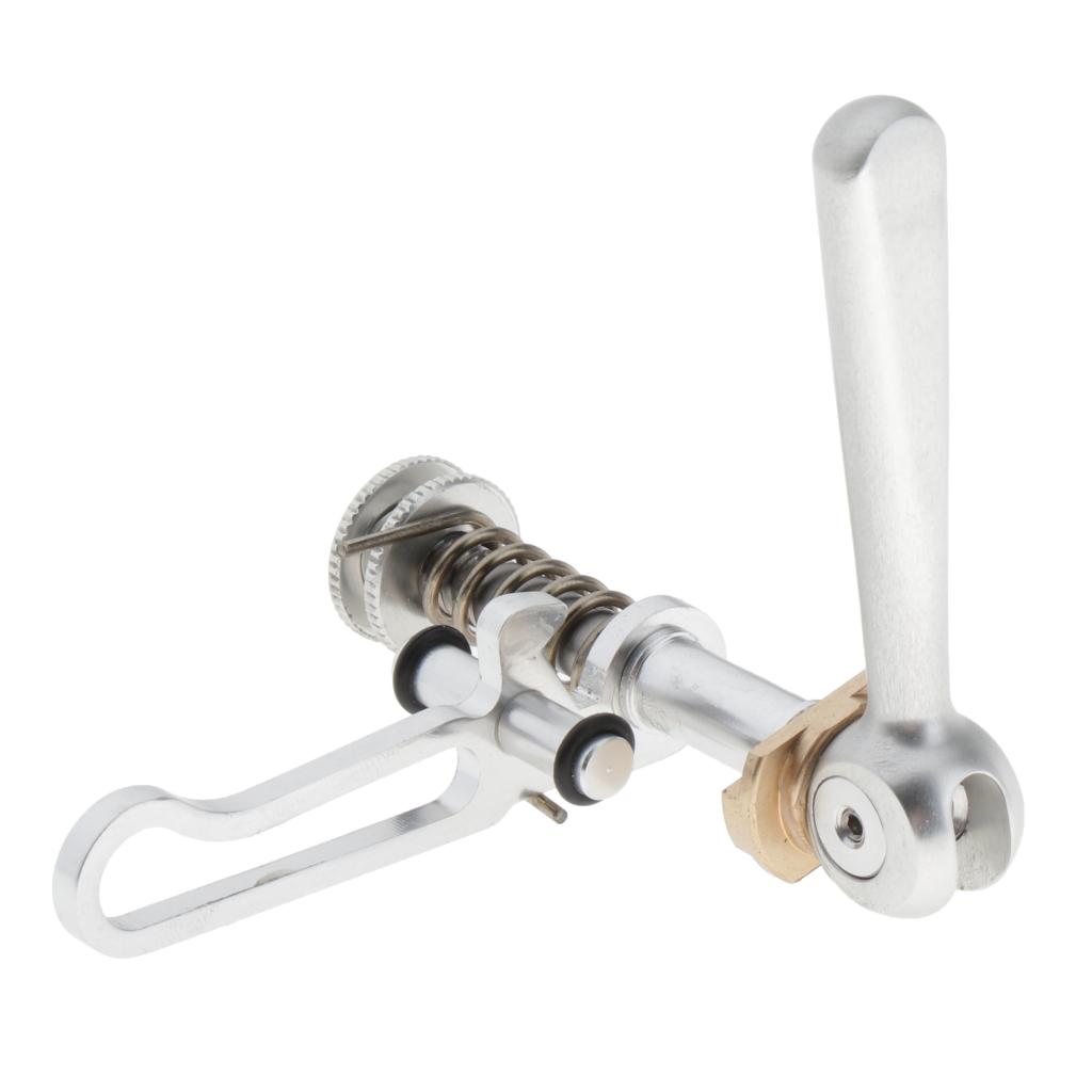 Folding Bike Seatpost Clamp Titanium Alloy Axle Seat Post Clamp Handle Lock Nut Screw Brompton Bike Seatposts Clamps