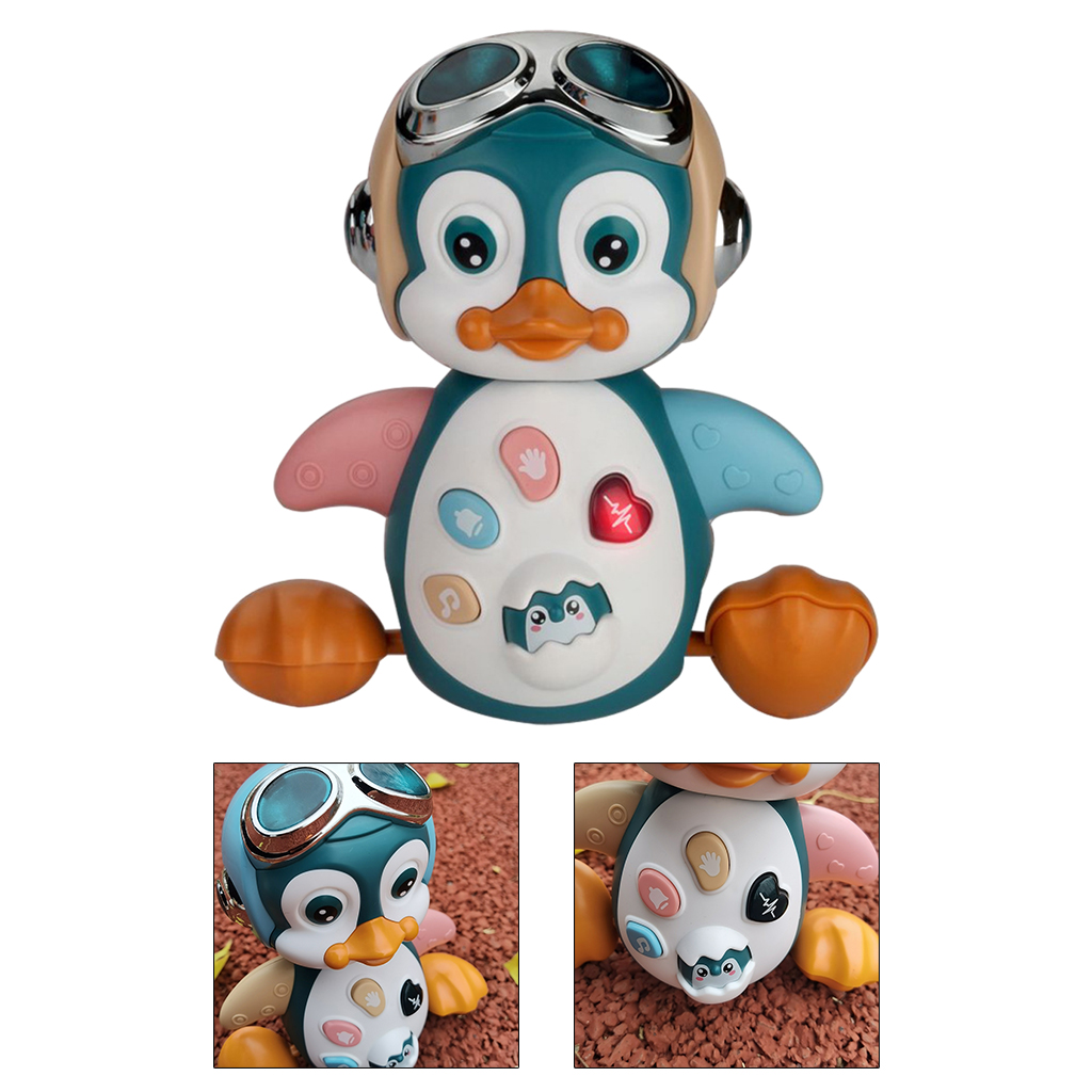 Electric Dancing Penguin Toy Singing and Sounds Interactive Animal Toys Awesome for Toddler Infants