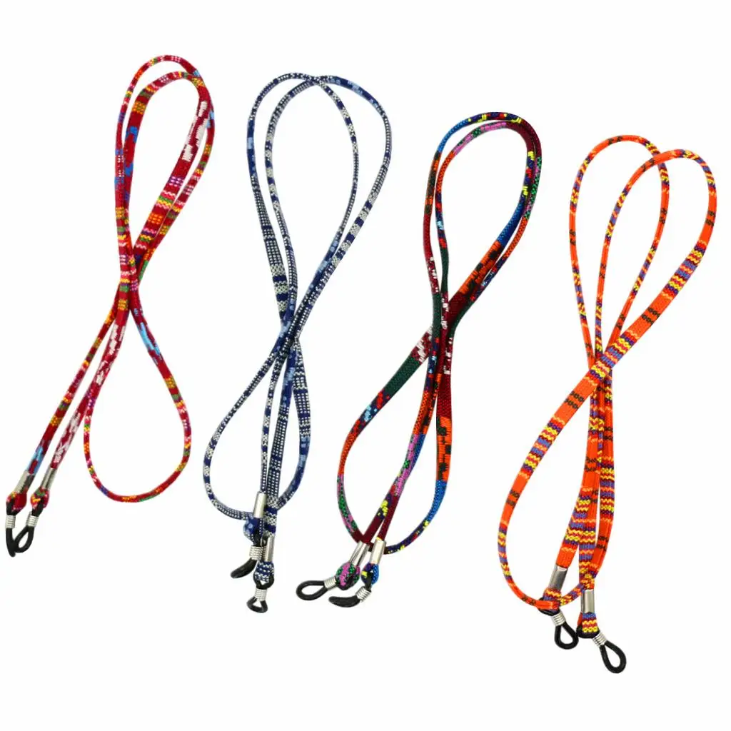 12Pcs Colourful Cotton Eyeglasses Rope Sunglasses Strap Holder Retainer 