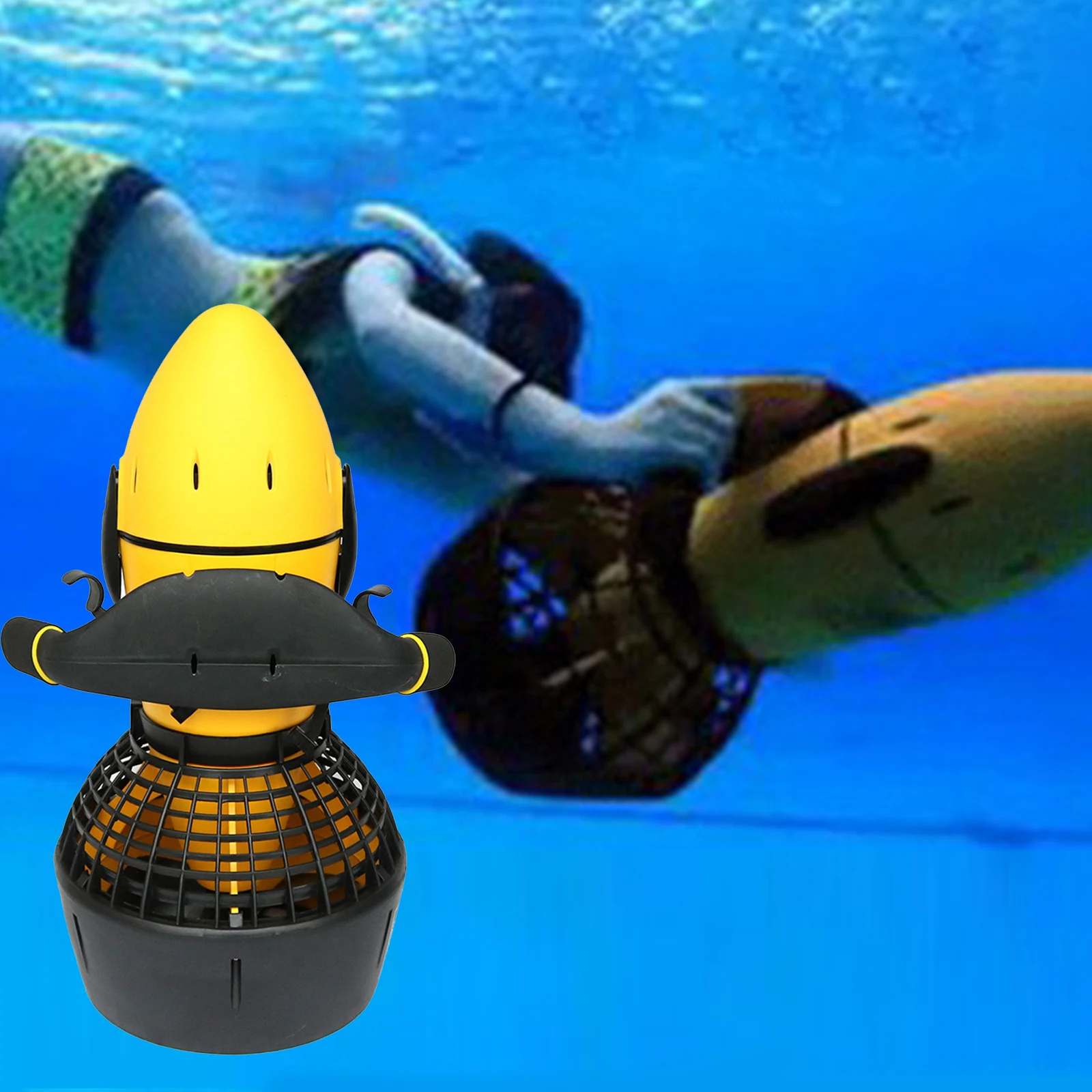 Waterproof 300W Electric Underwater Scooter Water Sea Propeller Diving Scuba Scooter Water Sports Equipment Waterproof 300W Electric Underwater Scooter Water Sea Propeller Diving Scuba Scooter Water Sports Equipment