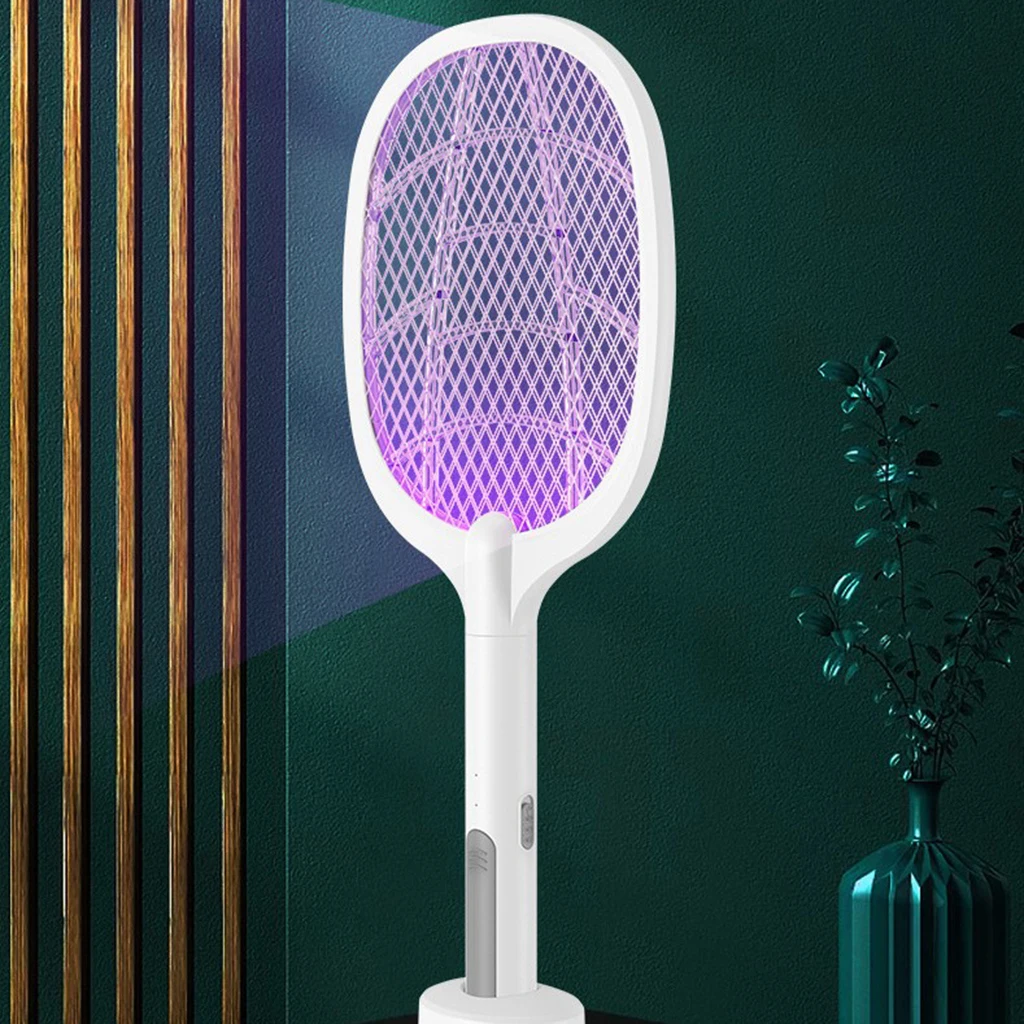 Mini USB Hand Held   Swatter Fly Pest Insects Zapper Racket Killer