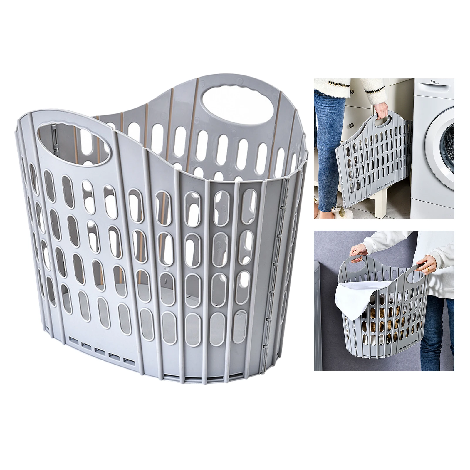 Details about   US Laundry Hamper Basket Washing Dirty es Bin Storage Bag Organizer 