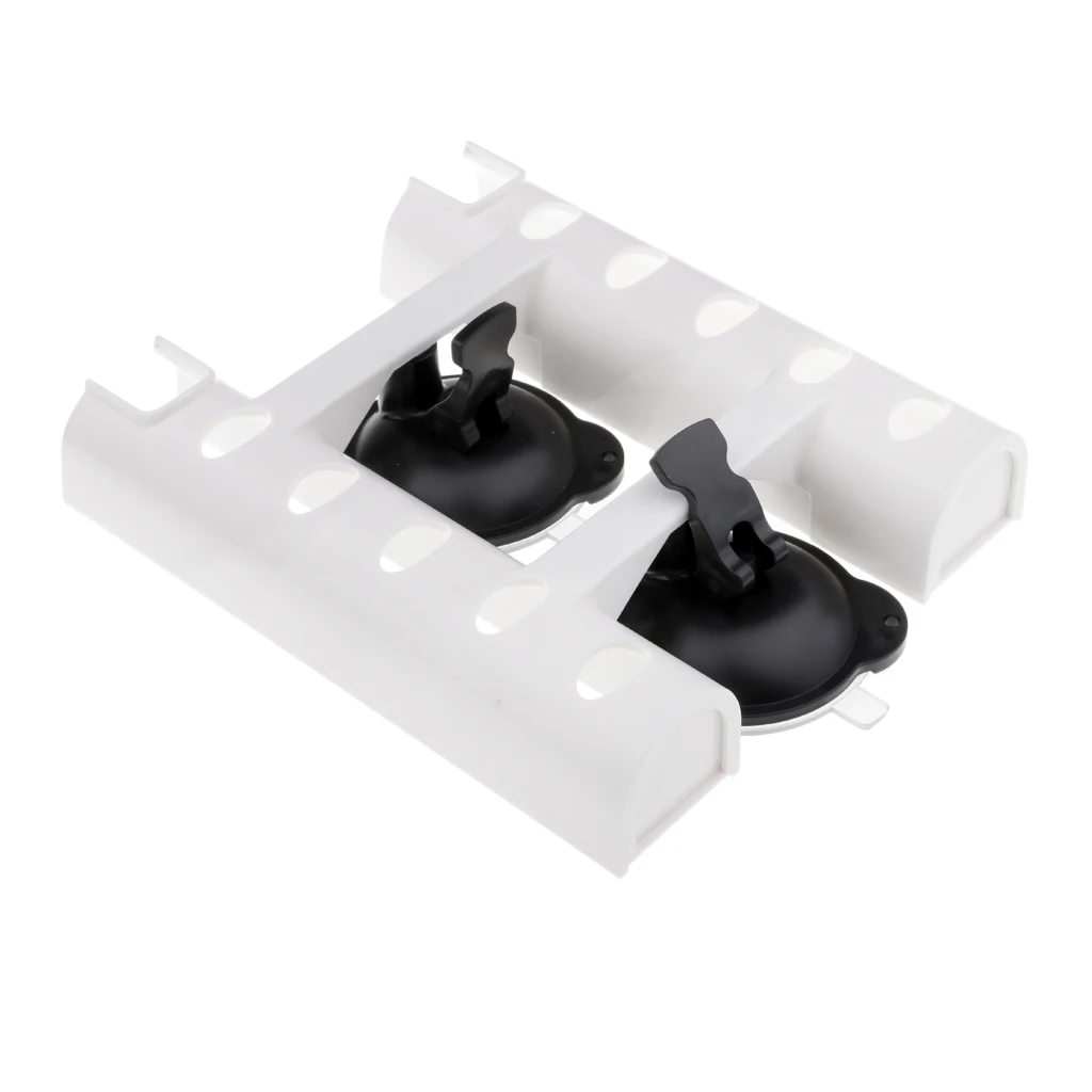 Suction Cup Fishing Rod Holder for Boat, Tube Holder 2 White