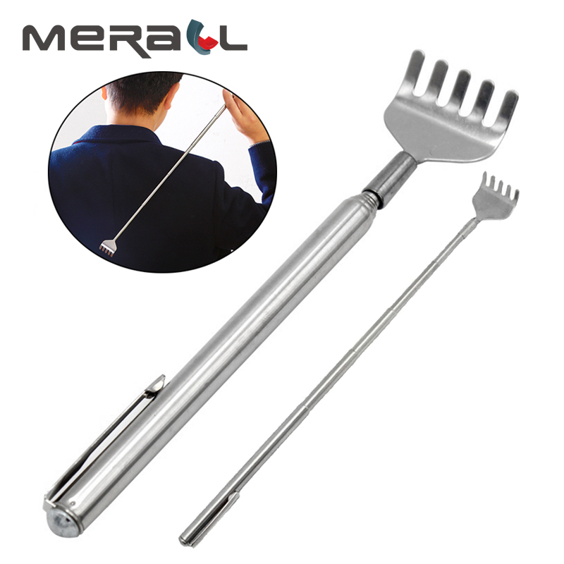 Best of Adjustable Back Scratcher Stainless Steel Back Massage Telescopic Anti Itch Claw Massager Massage Tools For Elders Health Care Reviews & Tips