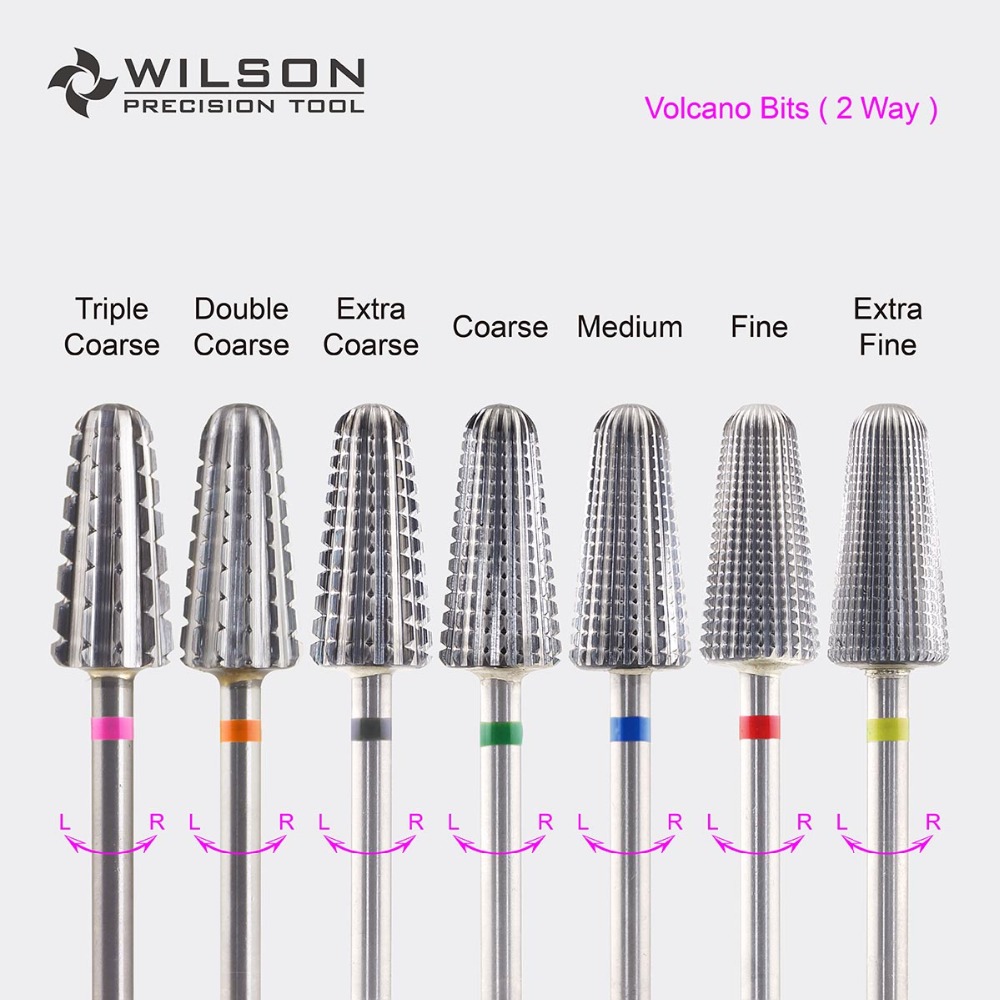 Best of WILSON Volcano Bit 2 Way Nail Drill Bits Remove Gel Carbide Manicure Tool Hot Sale Free Shipping Nail Acces Reviews & Tips