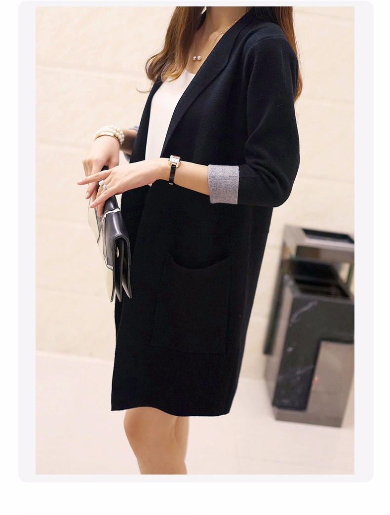 Suurte taskutega pikad kardiganid | kujundav pilt e-kaubamaja pildikogust