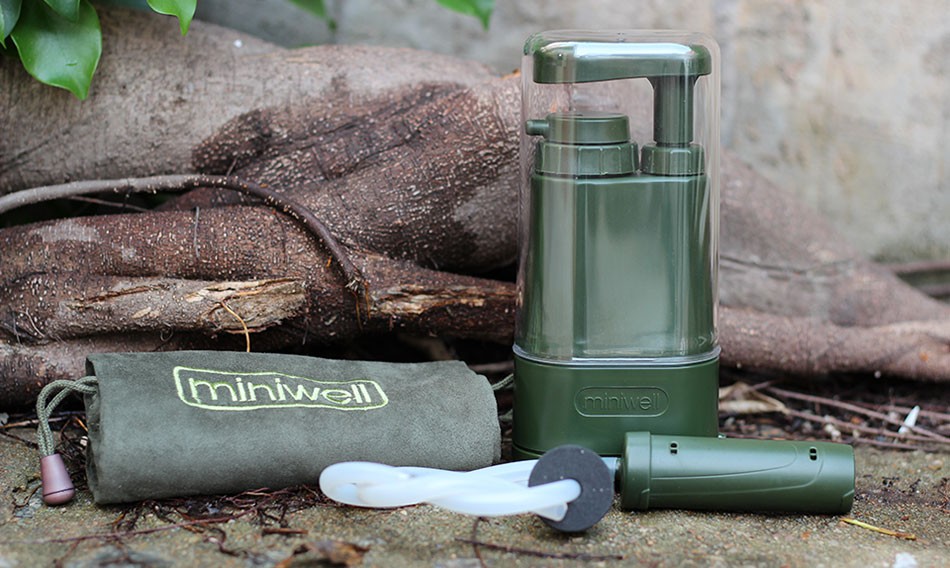 Miniwell l610 móviles filtro de agua contra virus y bacterias outdoor filtro