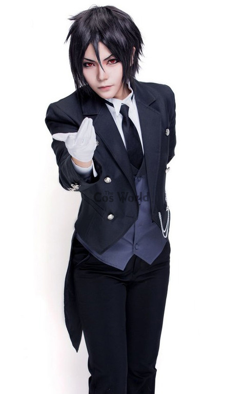 Black Butler Sebastian Michaelis Cosplay Kostüm 2
