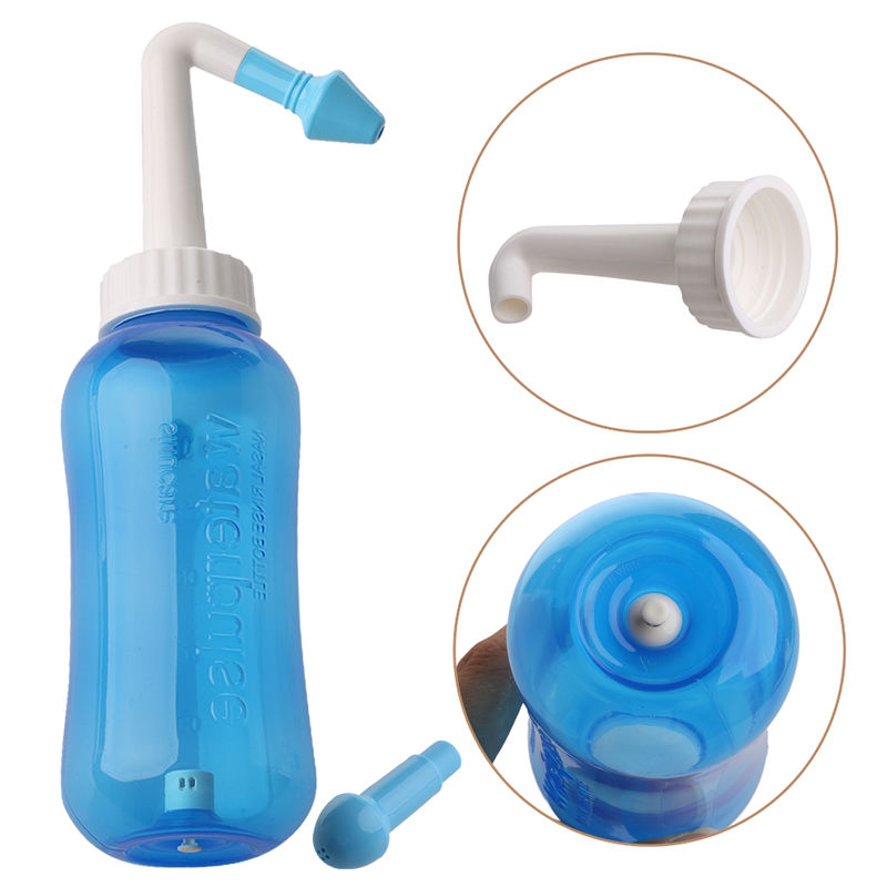 Best of Adults Children Neti Pot Standard Nasal Nose Wash Yoga Detox Sinus Allergies Relief Rinse 300ml Reviews & Tips - Image 2