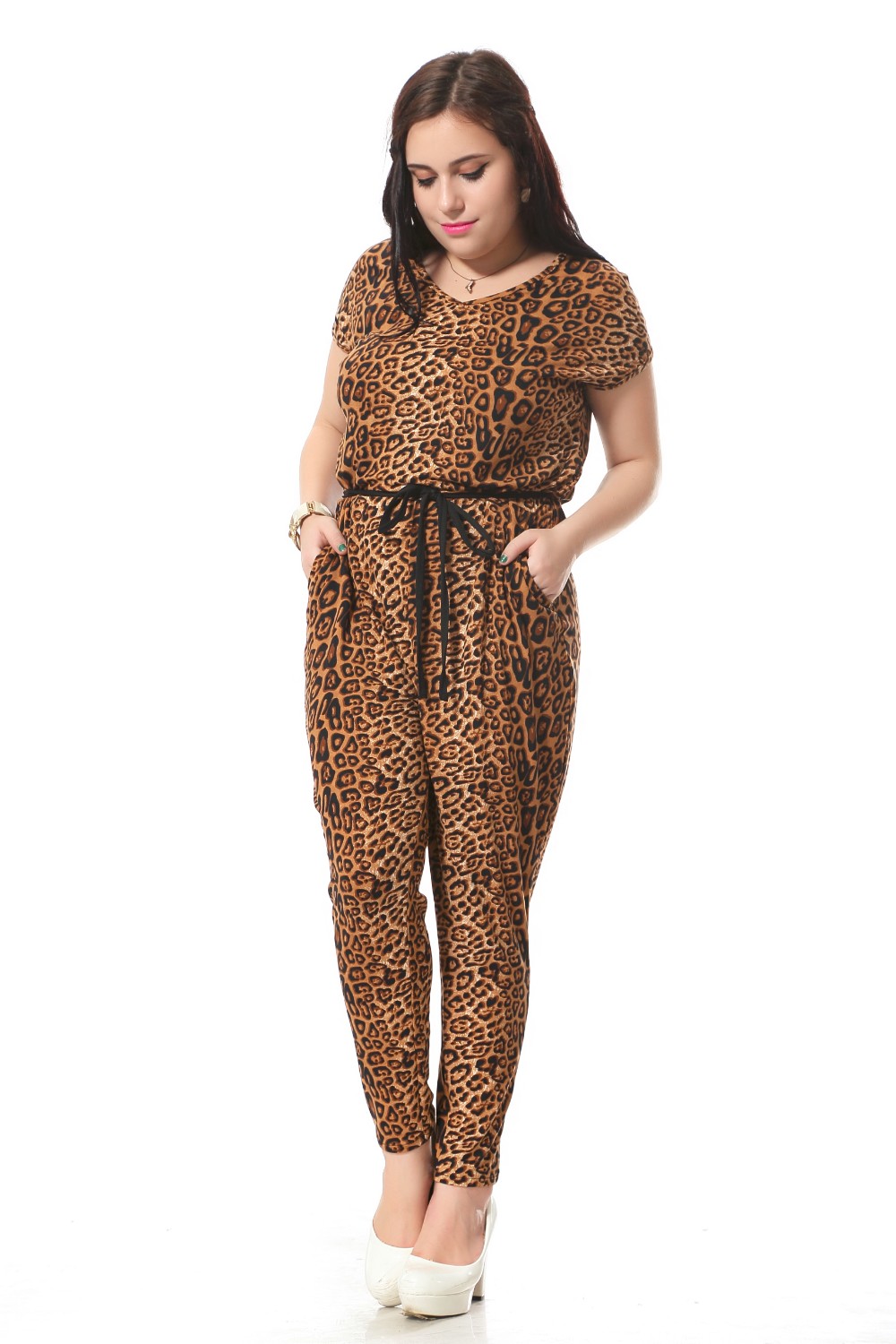 dancing leopard jumpsuit