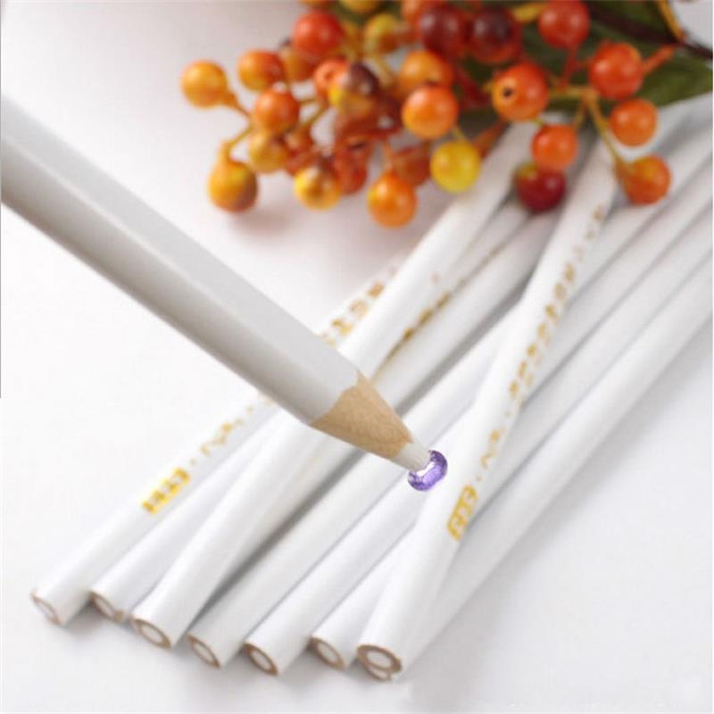 Best of DIY Nail Art Rhinestones Gems Picking Crystal Dotting Tool Wax Pencil Wood Pen Picker Rhinestones Nail Art Decoration Reviews & Tips