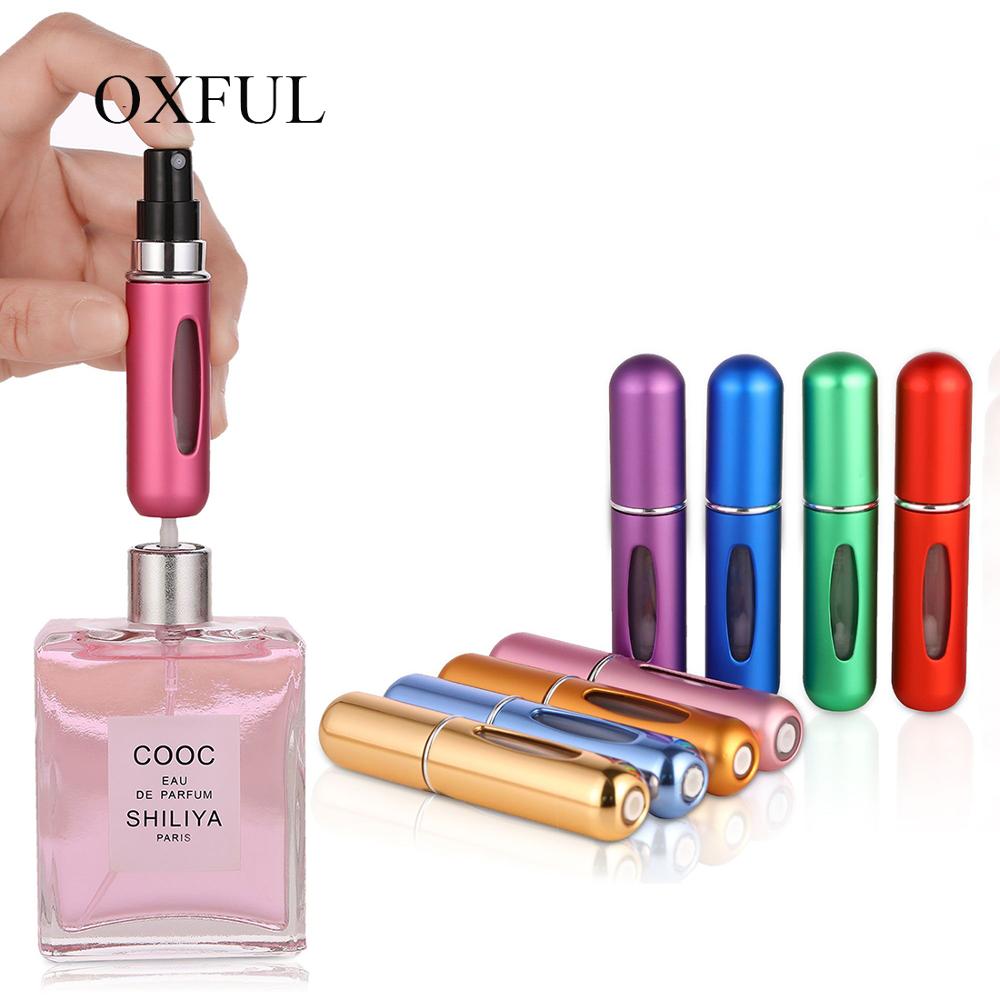 Best of New Portable Mini Refillable Perfume Bottle With Spray Scent Pump Empty Cosmetic Containers Spray Atomizer Bottle For Travel 5Ml Reviews & Tips