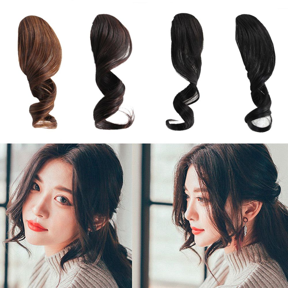 Best of 1Pc Pretty Girls Women Fake Front Hair Bangs Hair Styling Accessory Beautiful Fashion Synthetic Curled Hair Extension Reviews & Tips