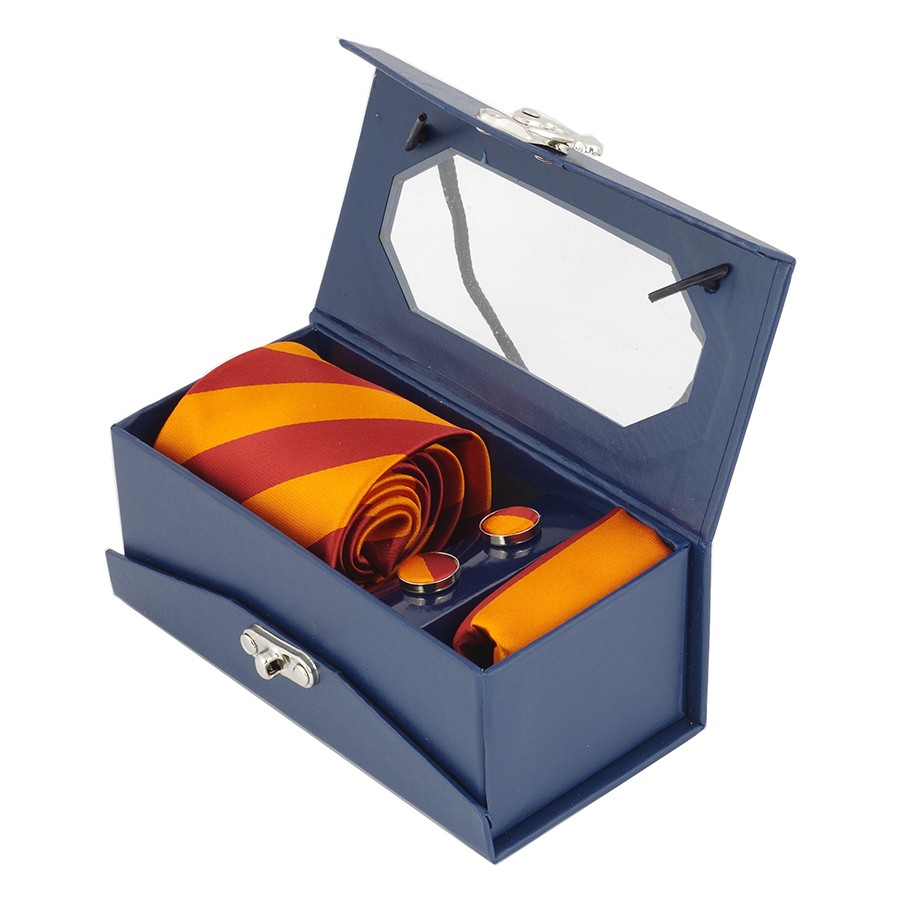 Moodsad siidist lipsud koos mansetinööpidega kinkekarbikeses | kujundav pilt e-kaubamaja pildikogust