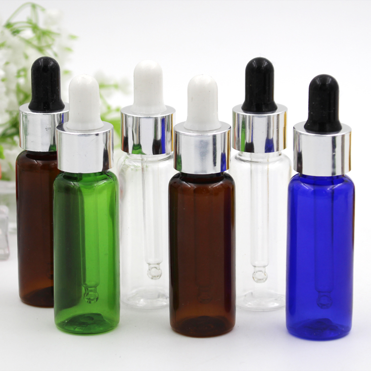 Best of 5pcs / lot 10ml 15ml 20ml Empty PET Aluminum Dropper Oil Essential Bottle In Refillable Drop Liquid Pipette Bottles Wholesale Reviews & Tips