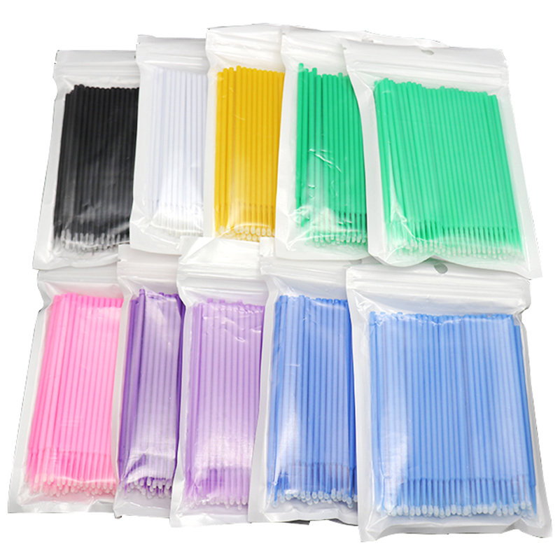 Best of 100 PCS / Pack Microbrushes For Eyelash Extension Makeup Brushes Swab Disposable Individual Applicators Mascara Eyelashes Brushes Reviews & Tips